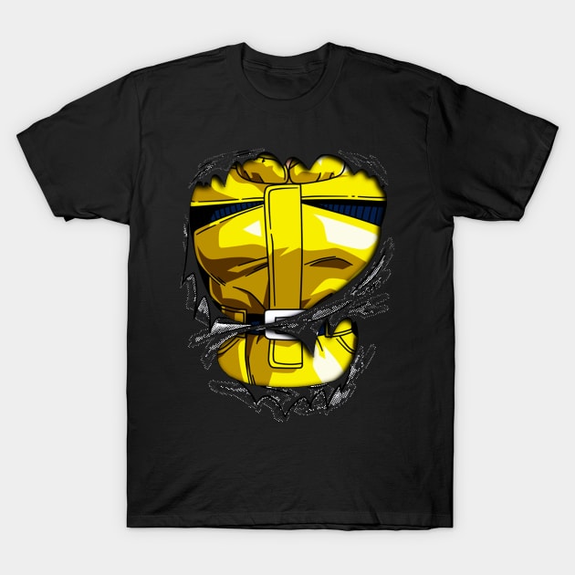 Bulma Yellow Chest Dragon Ball Super T-Shirt by GeekCastle